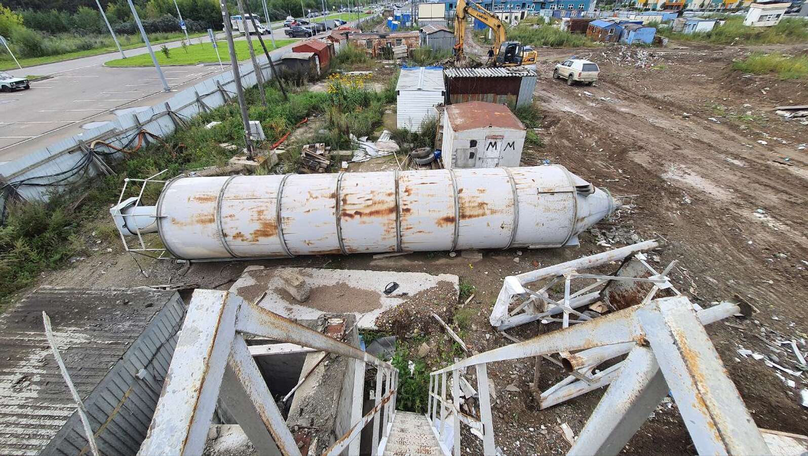 Растворно-бетонный участок