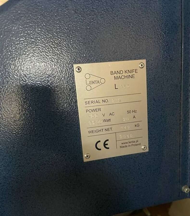 Ленточный раскройный нож Lenta L750 со столом