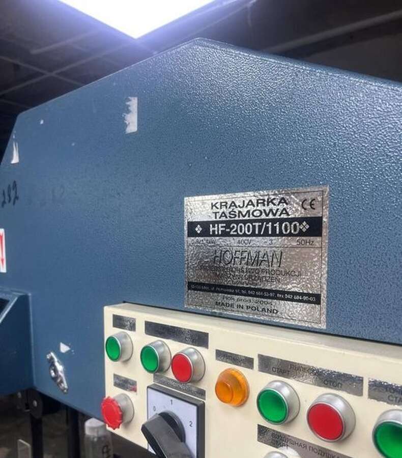 Ленточная раскройная машина Hoffman HF-200T/1100