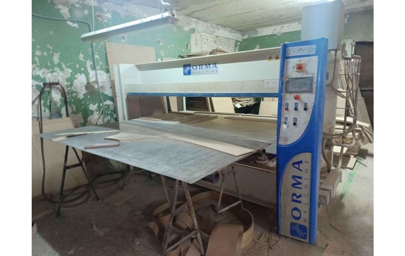 Гидравлический горячий пресс ORMA NPC 6/90 DIGIT 2012г.в.