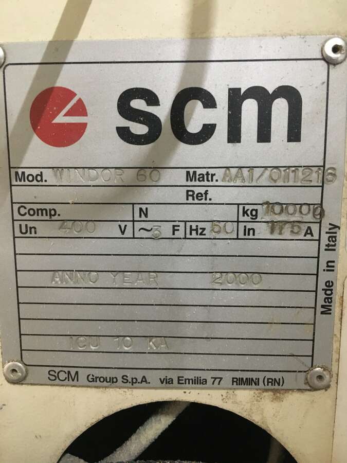 Центр для производства окон SCM WINDOR 60