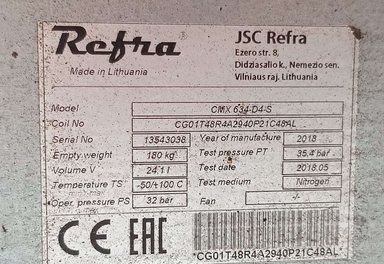 Камера холодильная Refra CMX 634-D4-S 2018г.в.