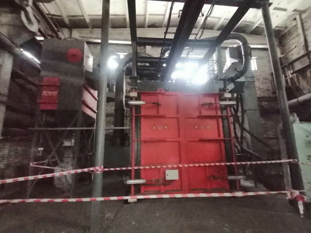 Дробеметная установка марки Rösler RHBE 27/32-F
