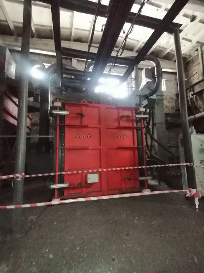 Дробеметная установка марки Rösler RHBE 27/32-F