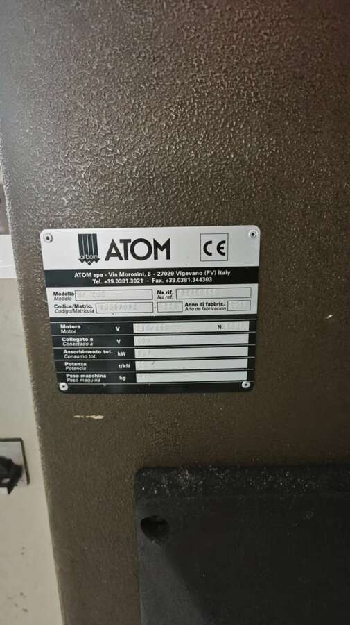 Пресс вырубочный консольного типа ATOM SE20C