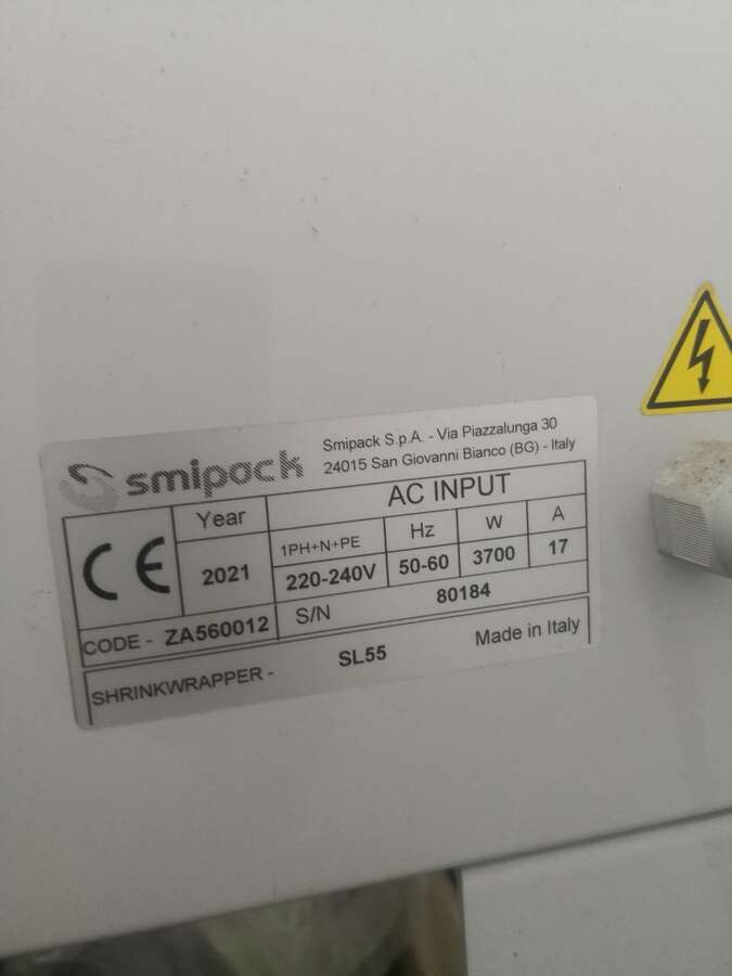 Термоусадочная машина Smipack SL 55