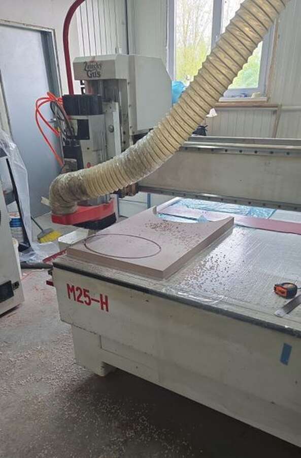 Фрезерный станок 3D с ЧПУ 1250x2500