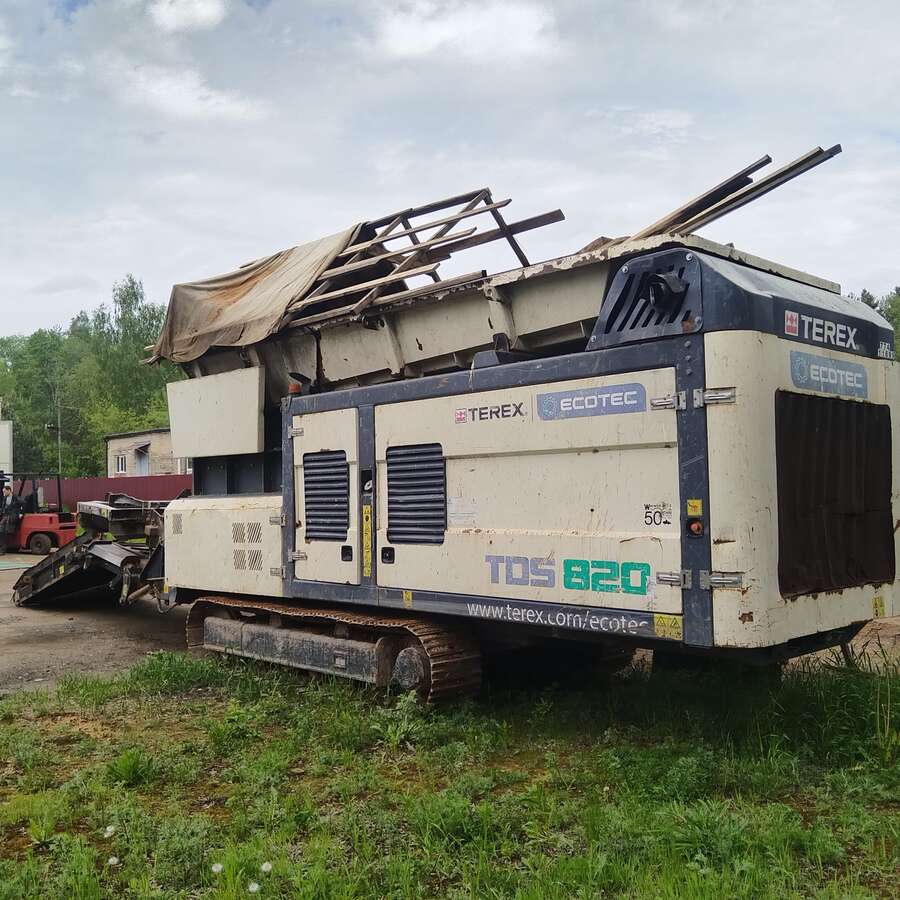 Шредер Terex TDS 820