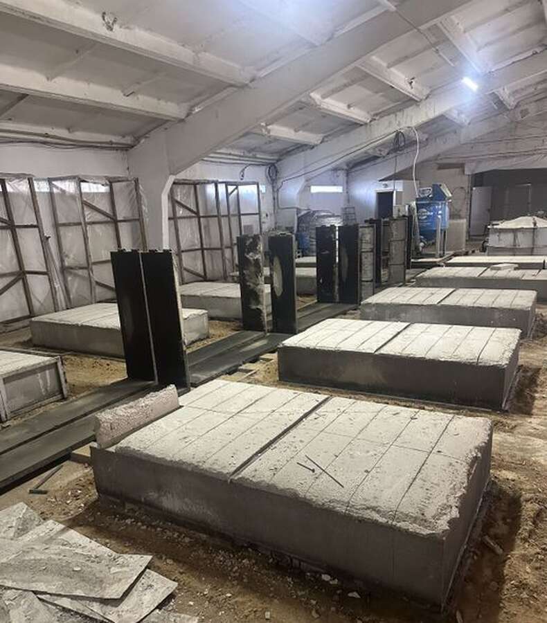 Линия для производства газобетонных блоков