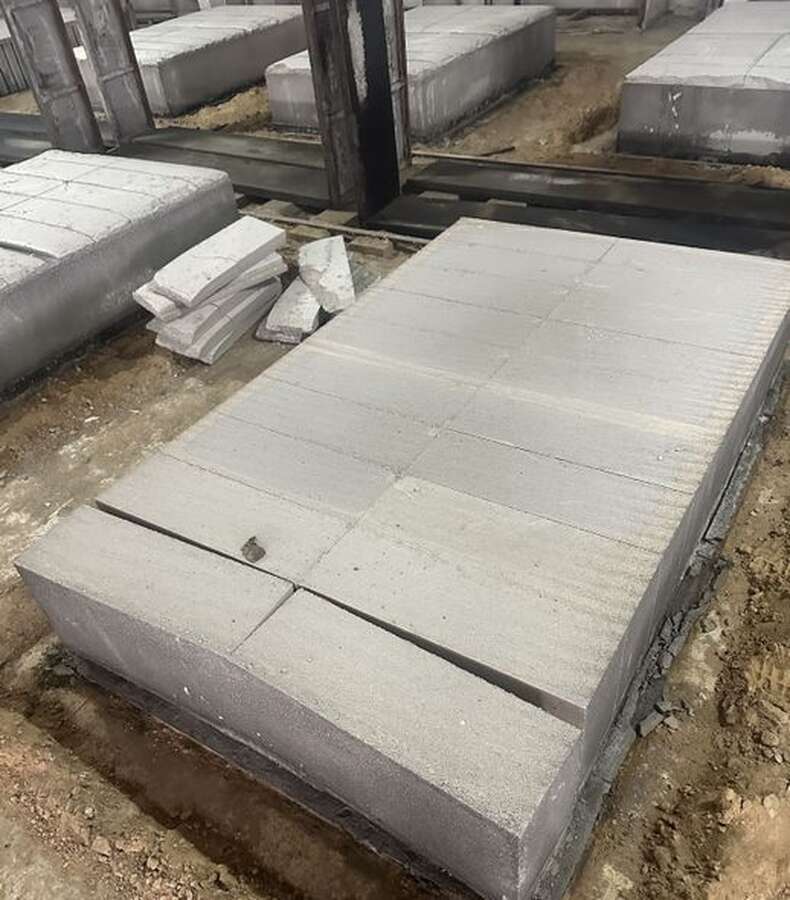Линия для производства газобетонных блоков