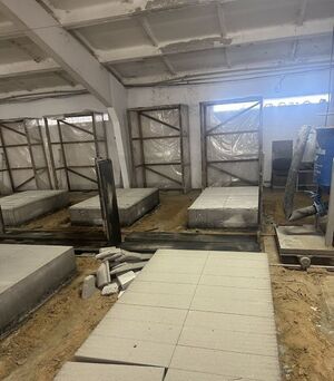 Линия для производства газобетонных блоков
