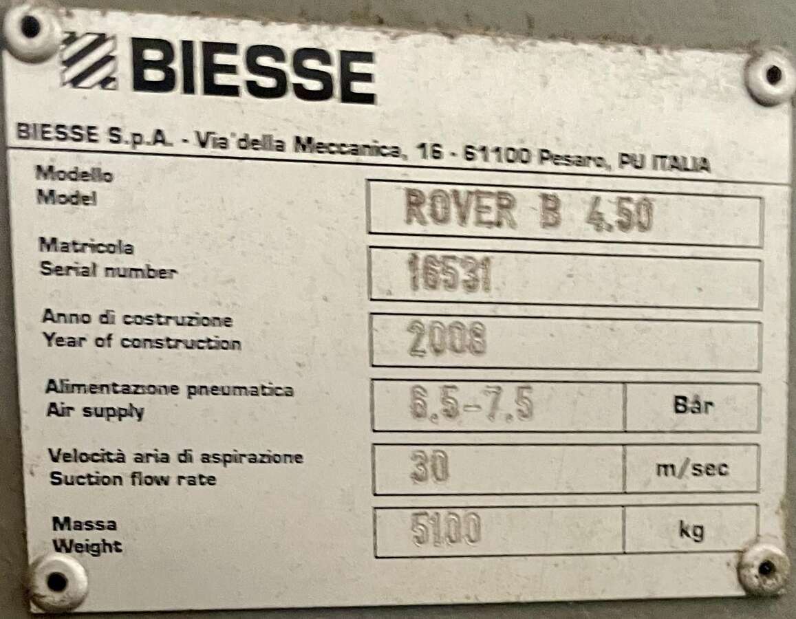 Обрабатывающий центр с ЧПУ Biesse Rover B 4.50