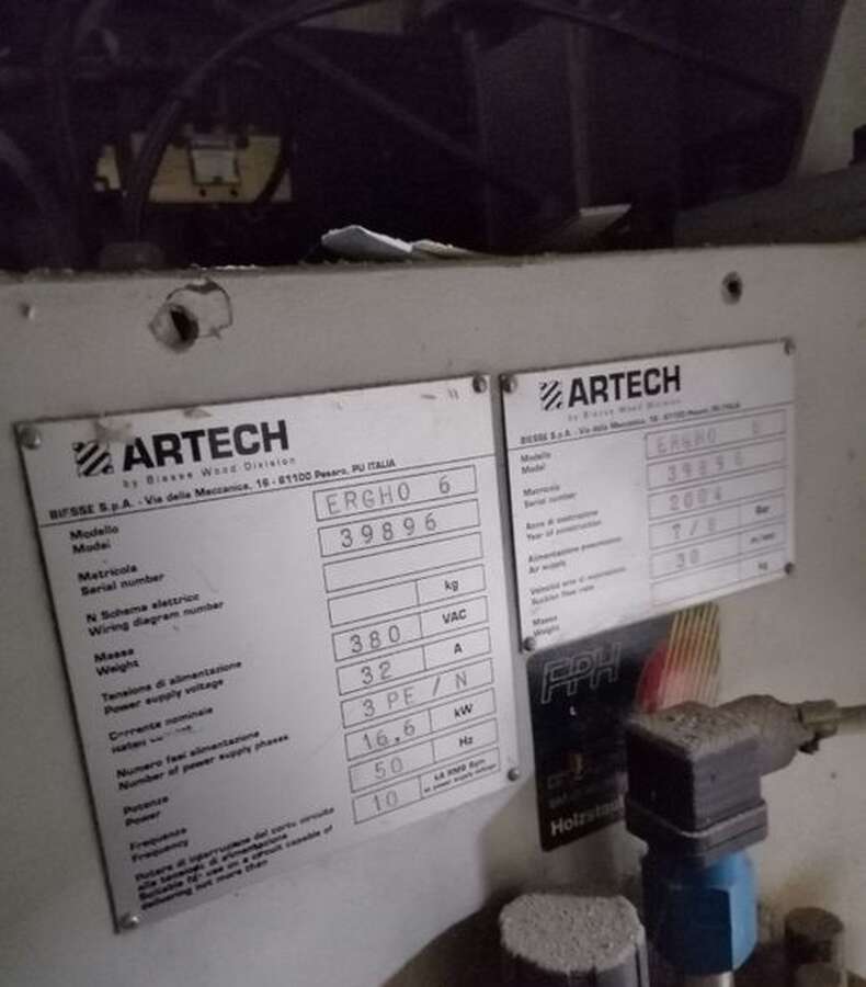Кромкооблицовочный станок ARTECH ERGHO 6