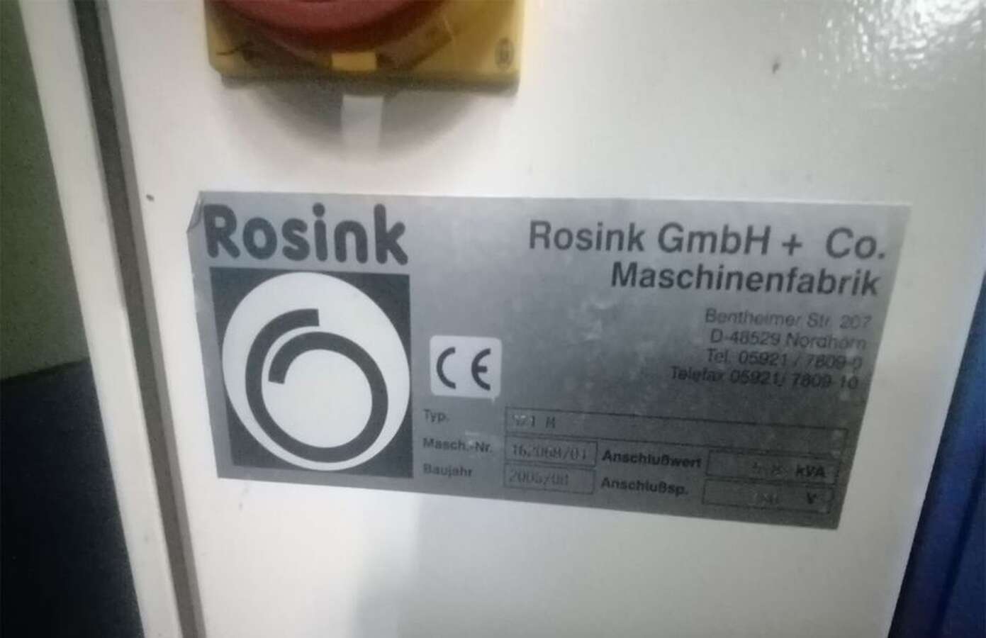 Шлифовальный станок для роликов прядильных машин ROSSINК SZ 1M