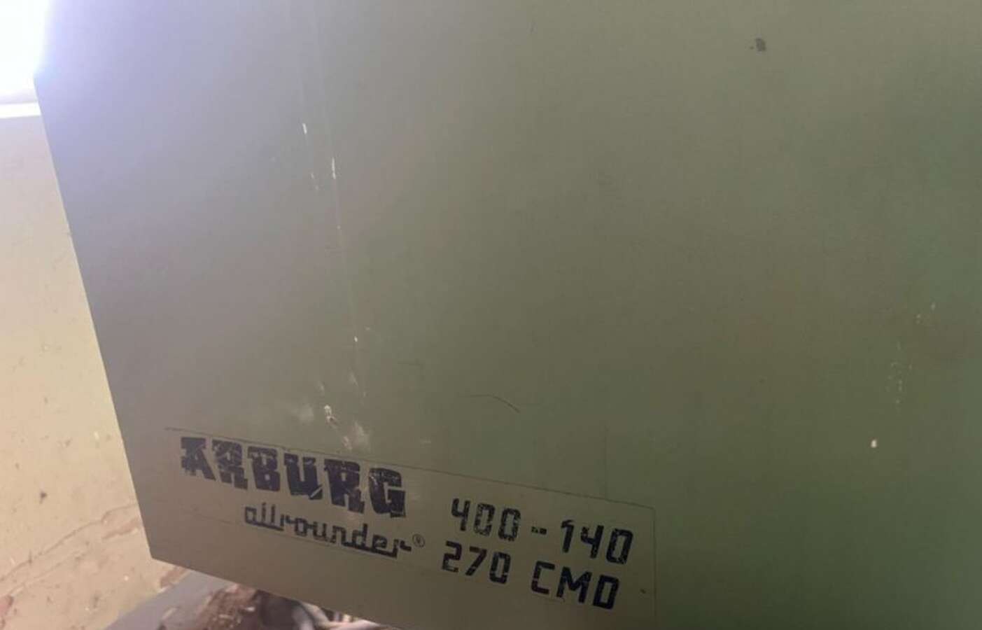 Термопластавтомат Arburg 270 CMD 450-140