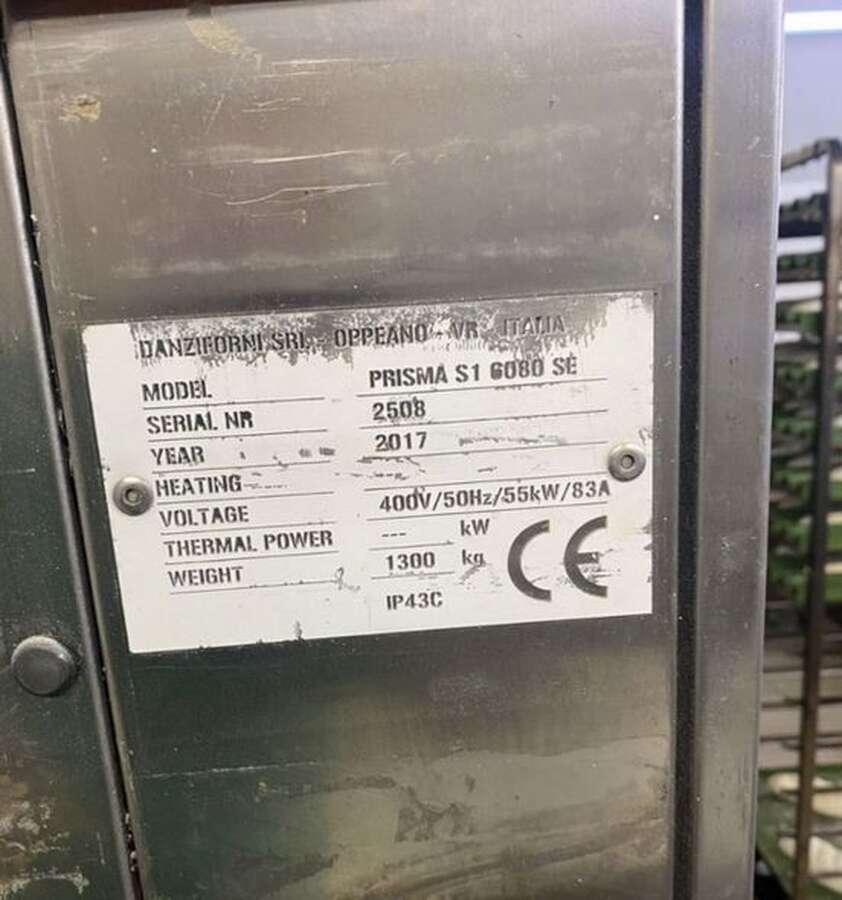 Печь ротационная DANZIFORNI Prisma S1 6080 SE