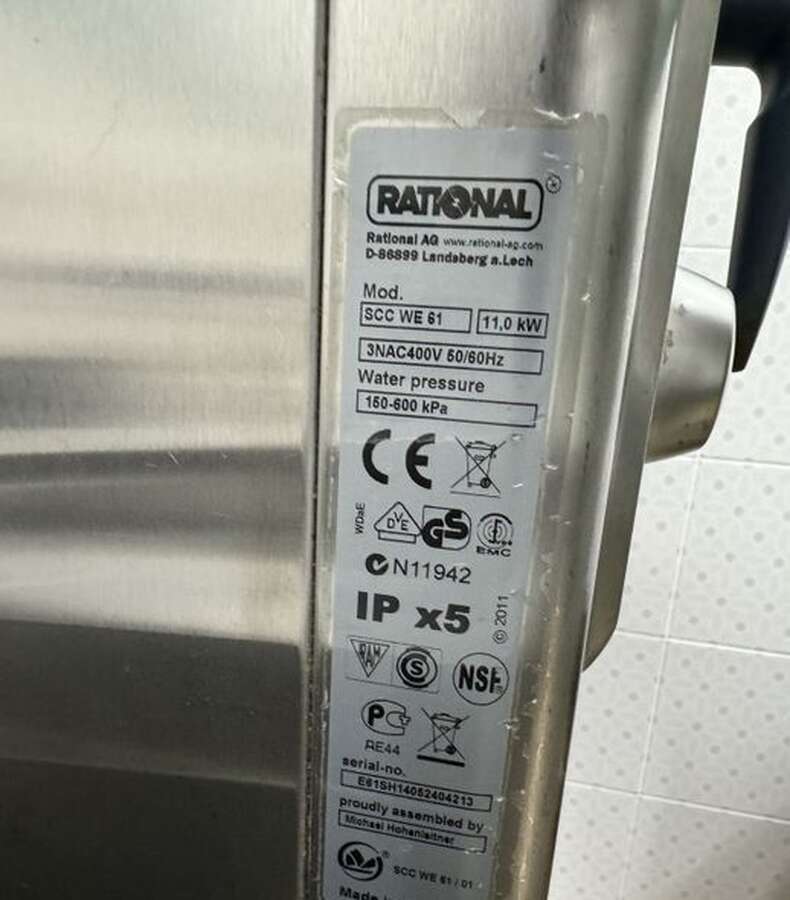 Пароконвектомат Rational SCC WE 61 Германия