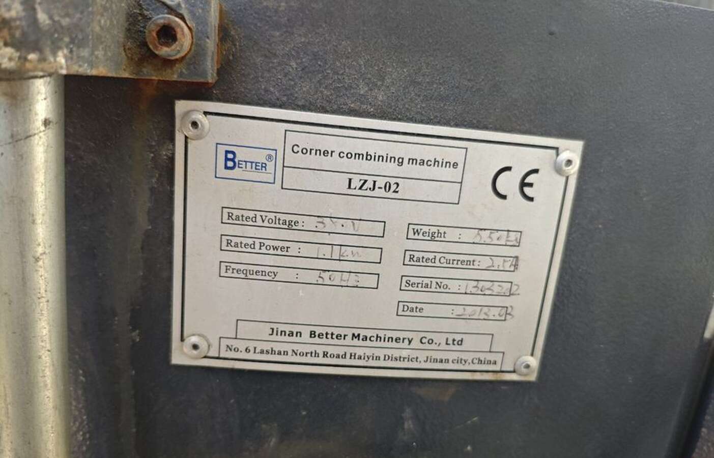 Станок углообжимной Better LZJ-02 2013г.в.