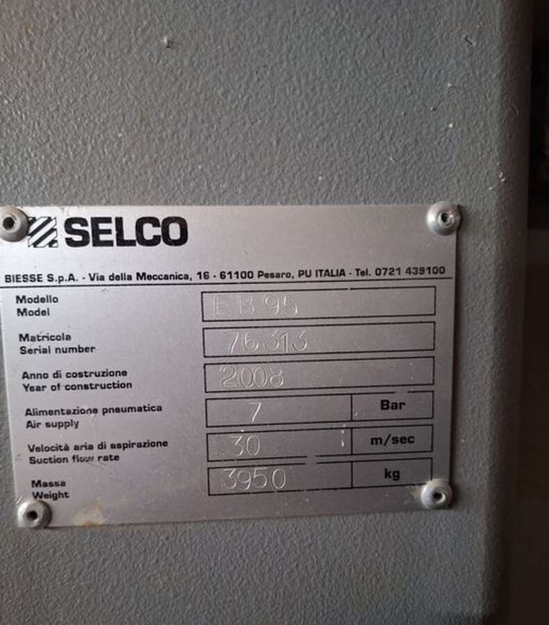 Форматно-раскроечный станок SELCO EB 95