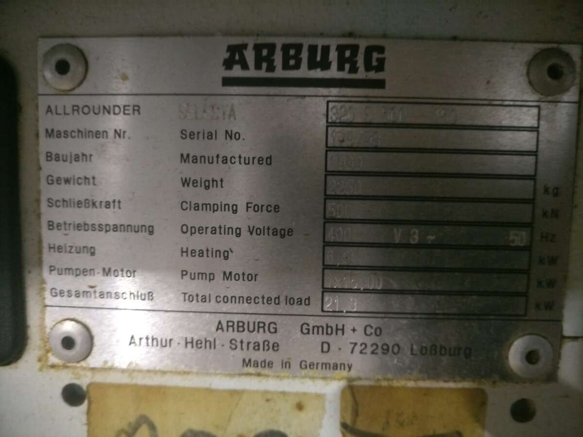 Термопластавтомат Arburg 320S 500-150 Германия