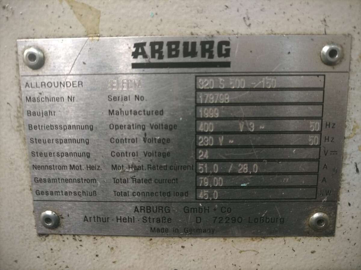 Термопластавтомат Arburg 320S 500-150 Германия
