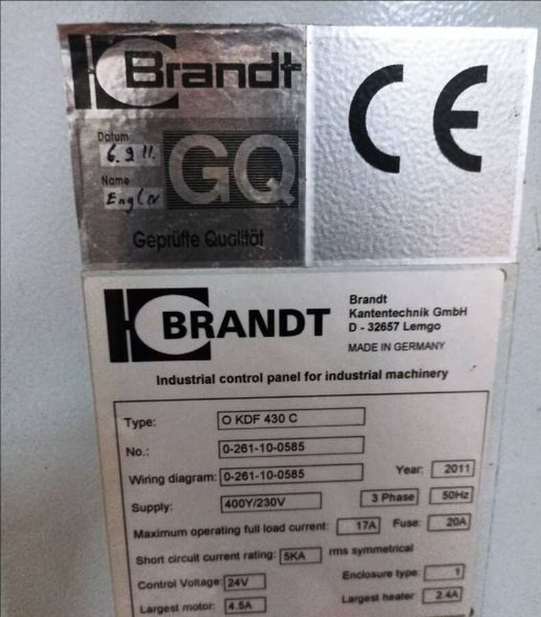 Кромкооблицовочный станок Brandt O KDF 430 C