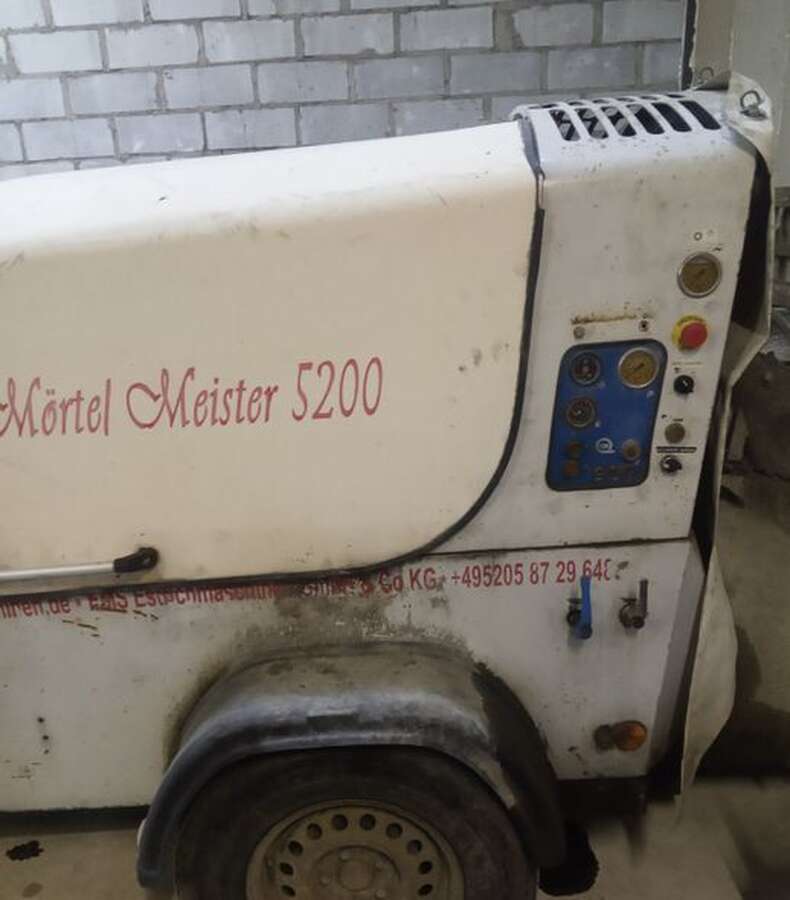 Бетононасос EMS Mortel Meister 5200 Германия