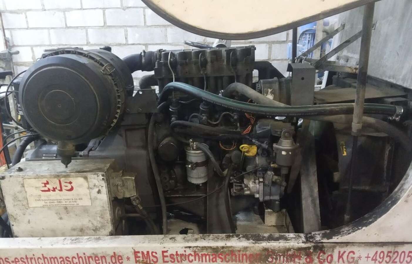 Бетононасос EMS Mortel Meister 5200 Германия
