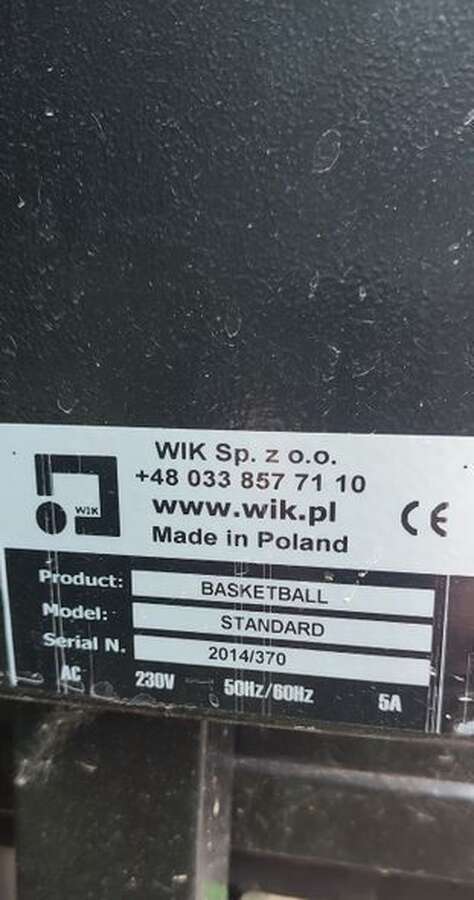 Игровой автомат WIK Basketball standart