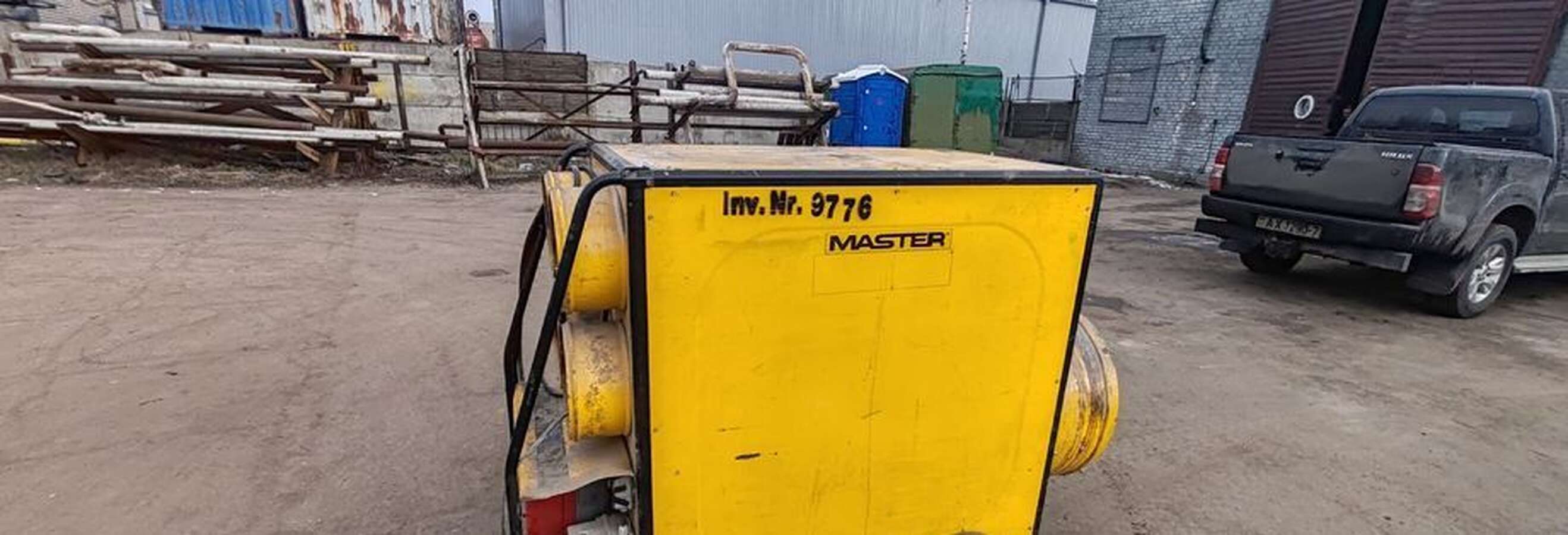 Дизельная тепловая пушка Master BV 470 FS