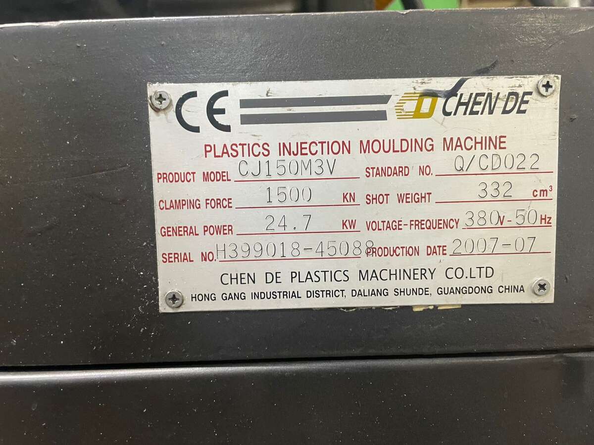 Термопластавтомат ChenDe CJ150M3V