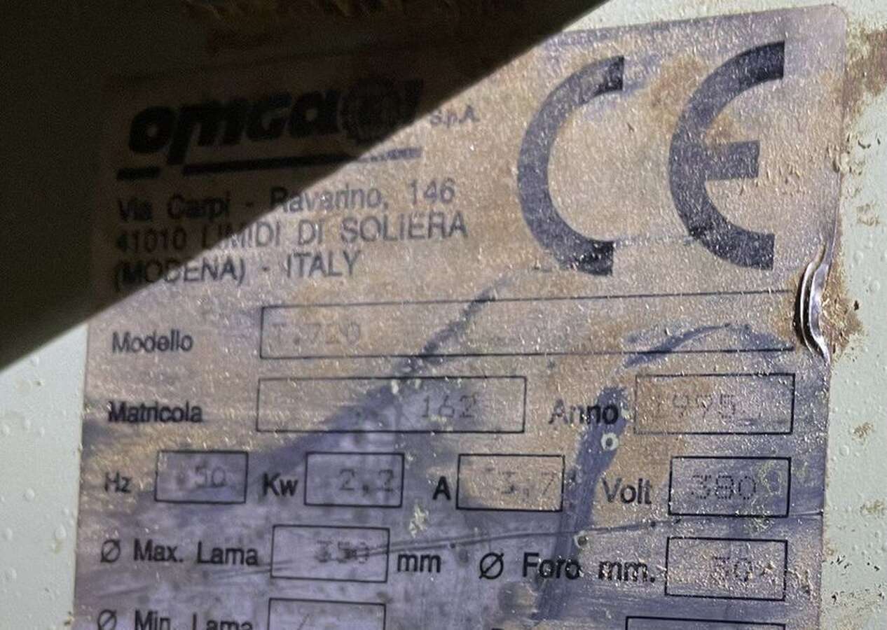 Торцовочная пила Omga T720 Италия