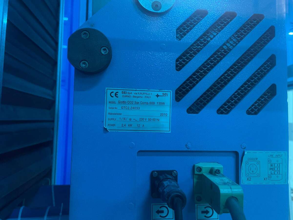 Маркиратор для нанесения изображения Giotto CO2 3axis Comp.609