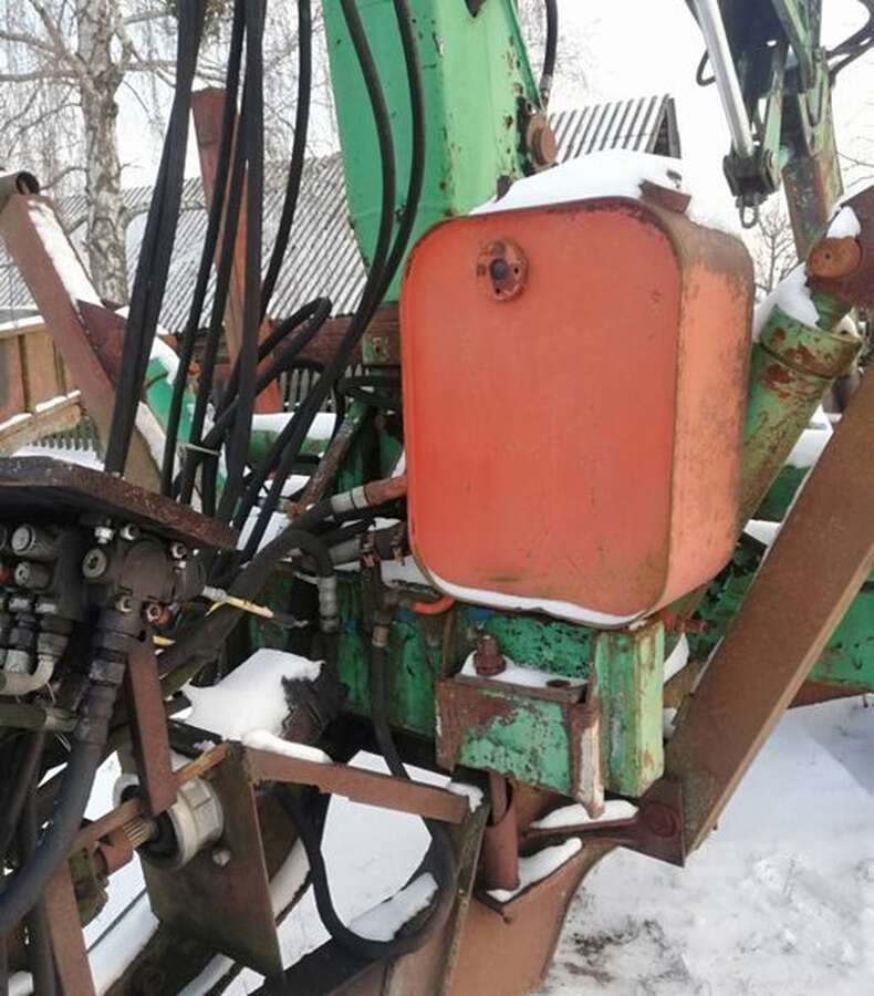 Лесовозная тележка