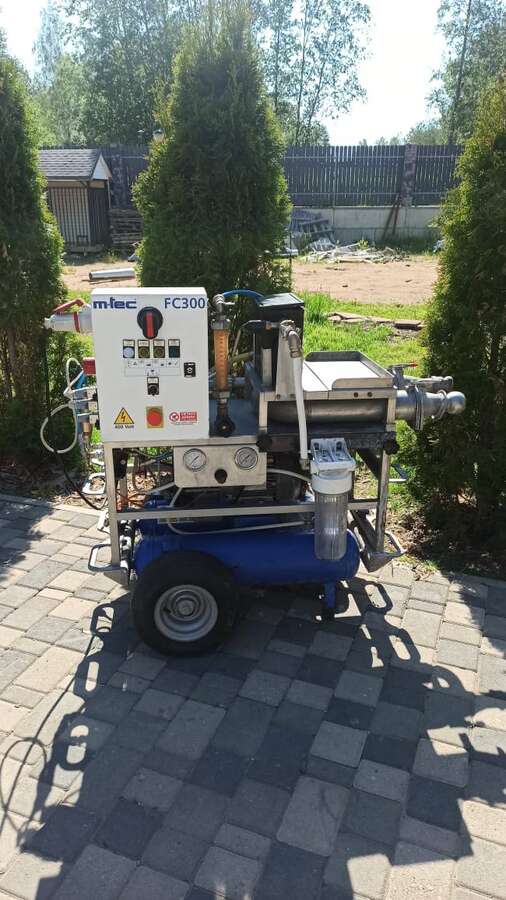 Штукатурная станция m-tec m 300 + fc300
