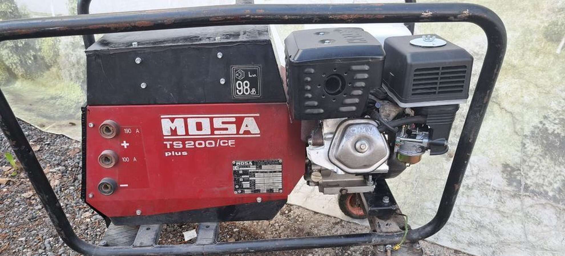 Сварочный бензогенератор MOSA TS 200 CF