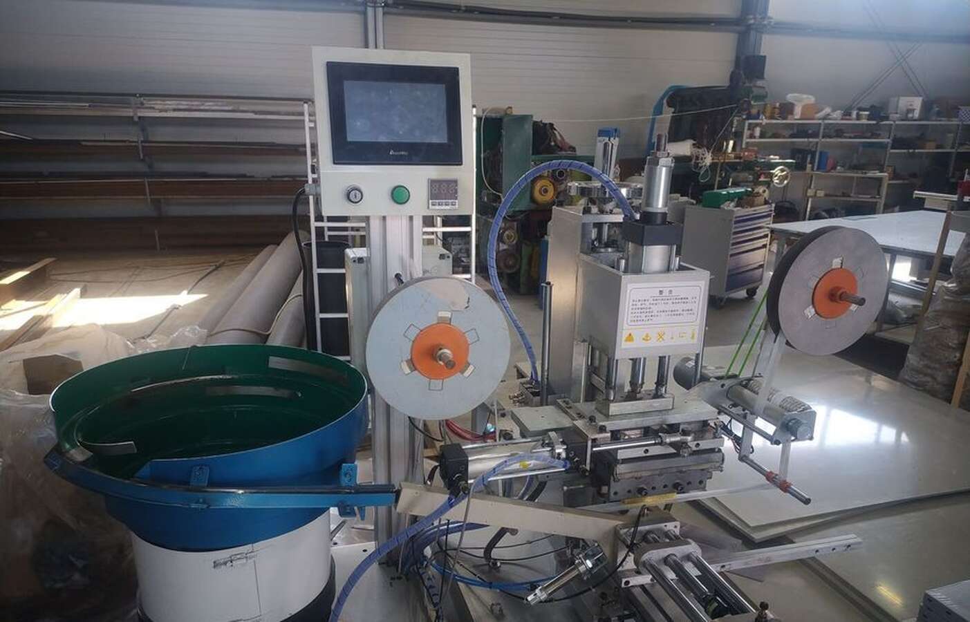 Пресс-автомат для нанесения цифр YLT-ZD-250
