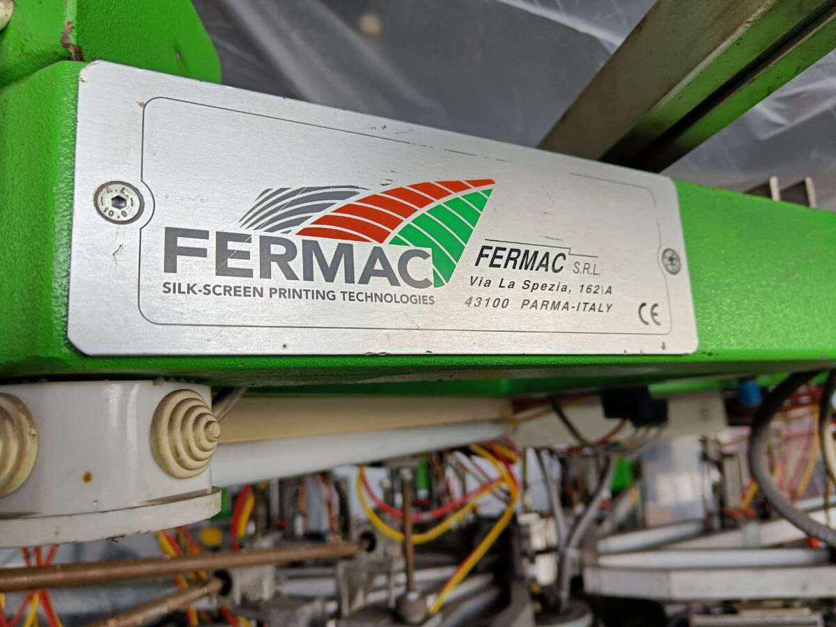 Машина для шелкографической печати Fermac 8 цветов