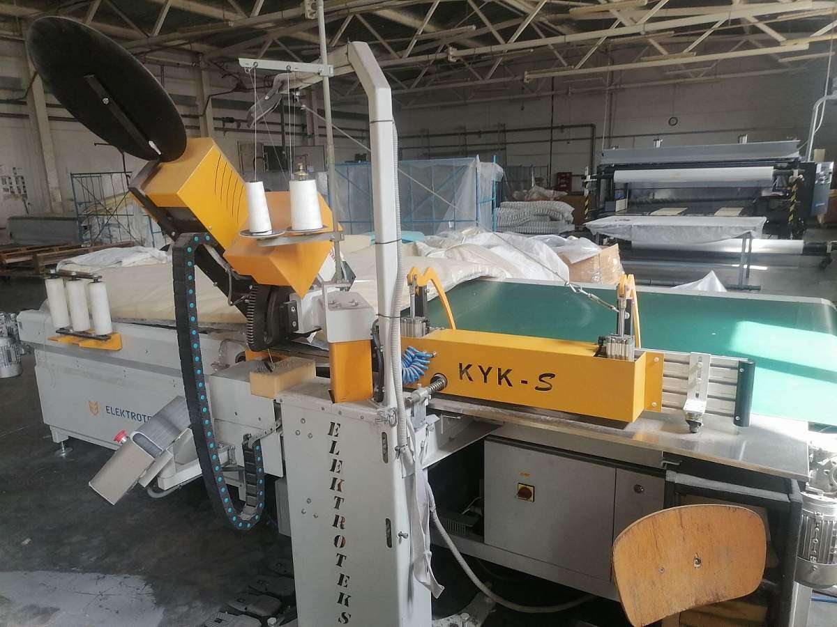 Aвтoмaтичeскaя oкaнтовочная машинa Еlektrоtеks KYK-S Турция