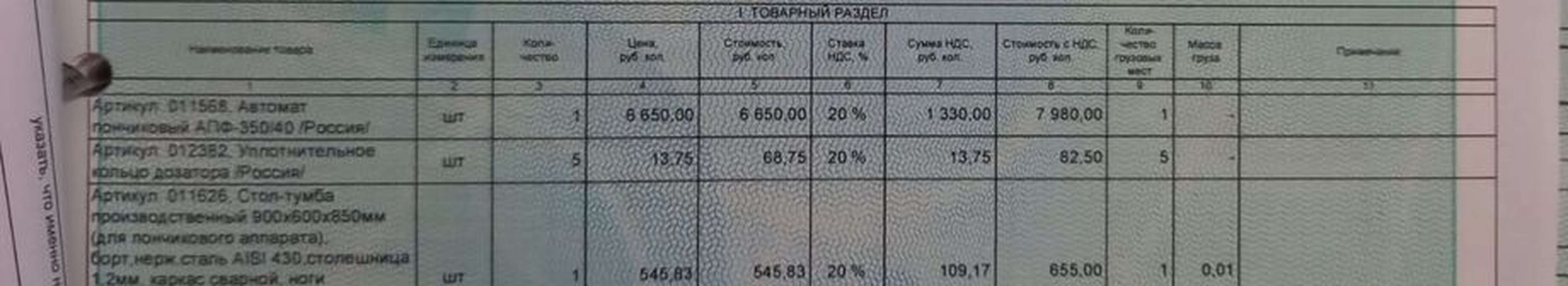 Пончиковый аппарат АПФ 350/40