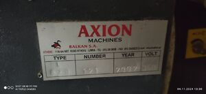 Станок торцовочный с рольгантом Axion L620