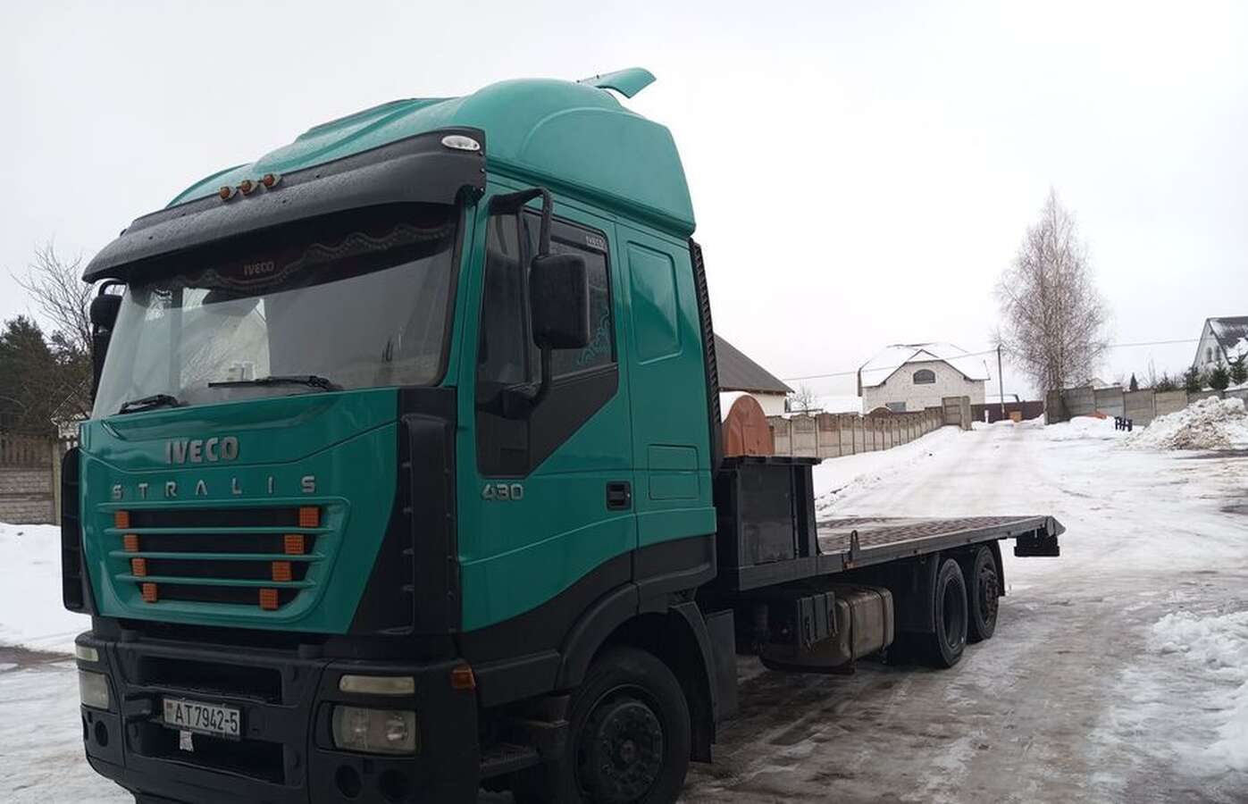 Грузовой эвакуатор Iveco Stralis
