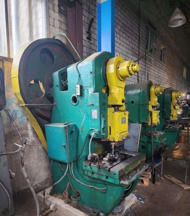 Пресс кривошипный К117А, 100 тонн