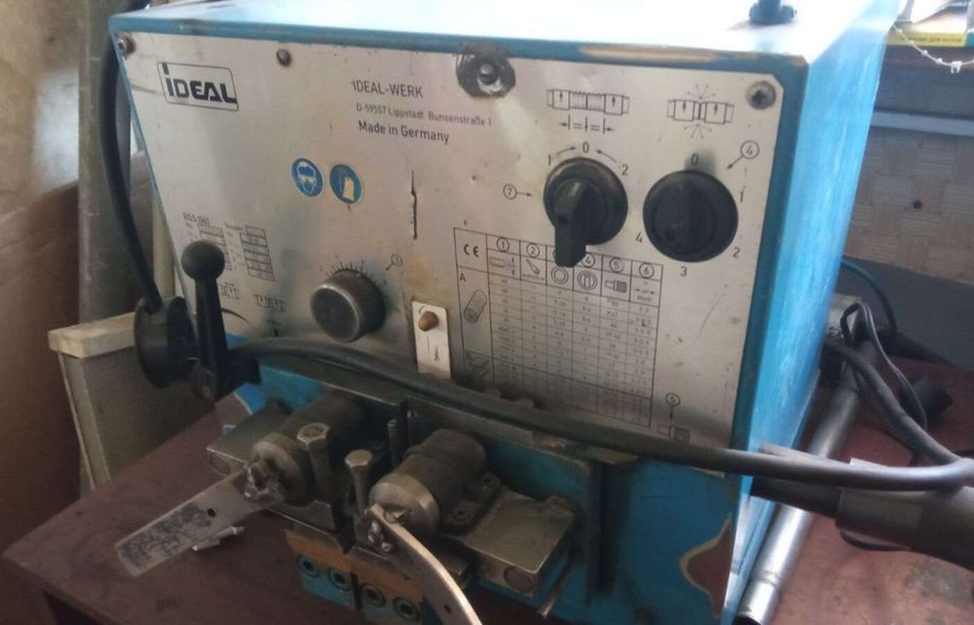 Комплект для сварки ленточных пил ideal BSS 060