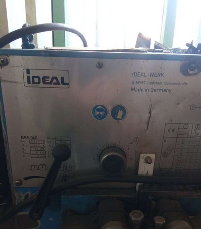 Комплект для сварки ленточных пил ideal BSS 060
