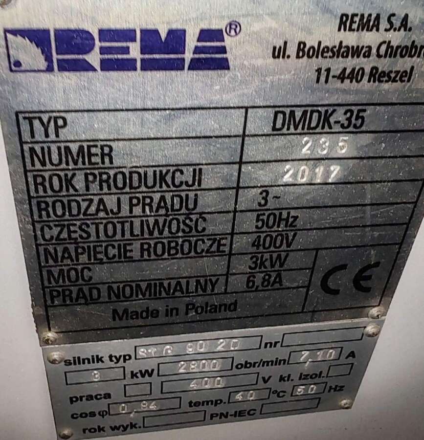 Торцовочный станок REMA DMDK-35