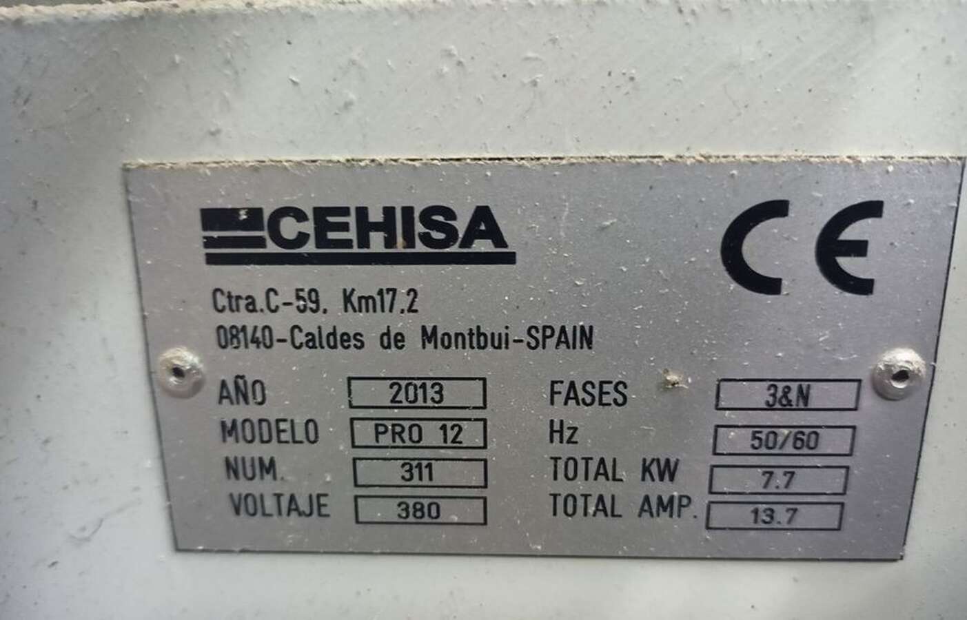 Кромкооблицовочный станок CEHISA Pro12
