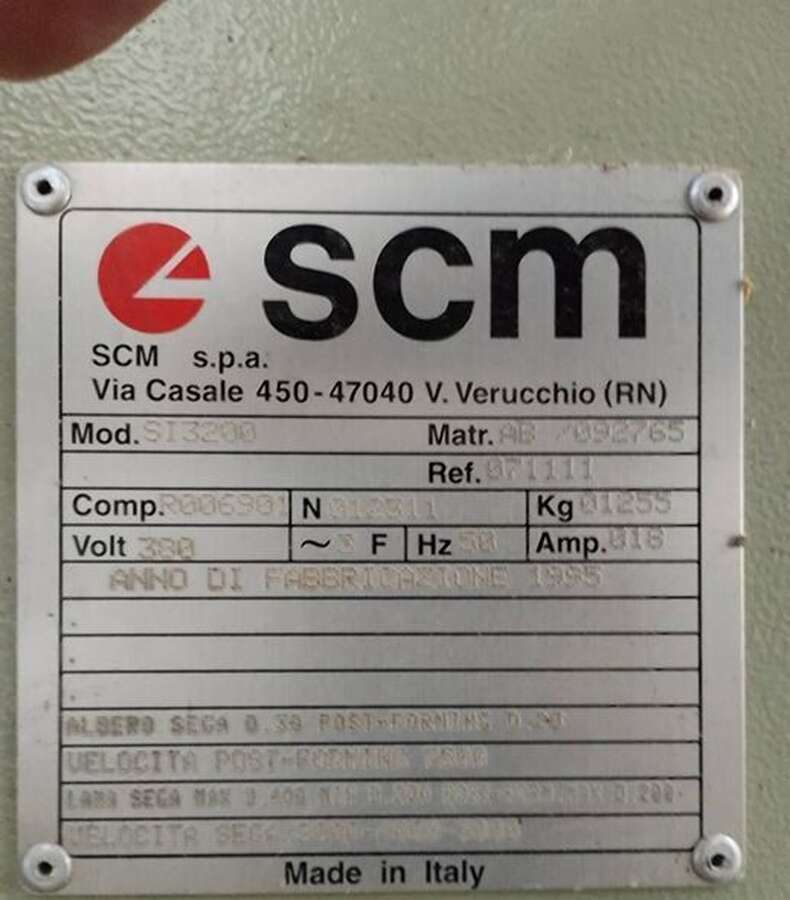 Форматно-раскроечный станок SCM SI 3200