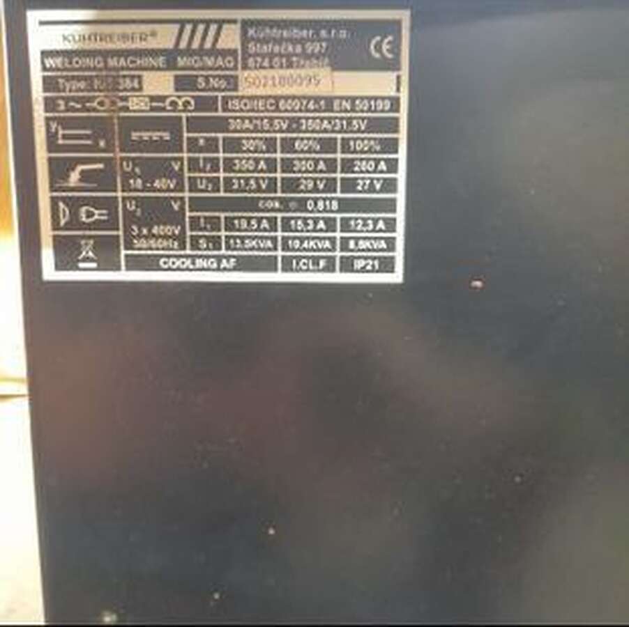 Сварочный полуавтомат KUNTREIBER KIT 384