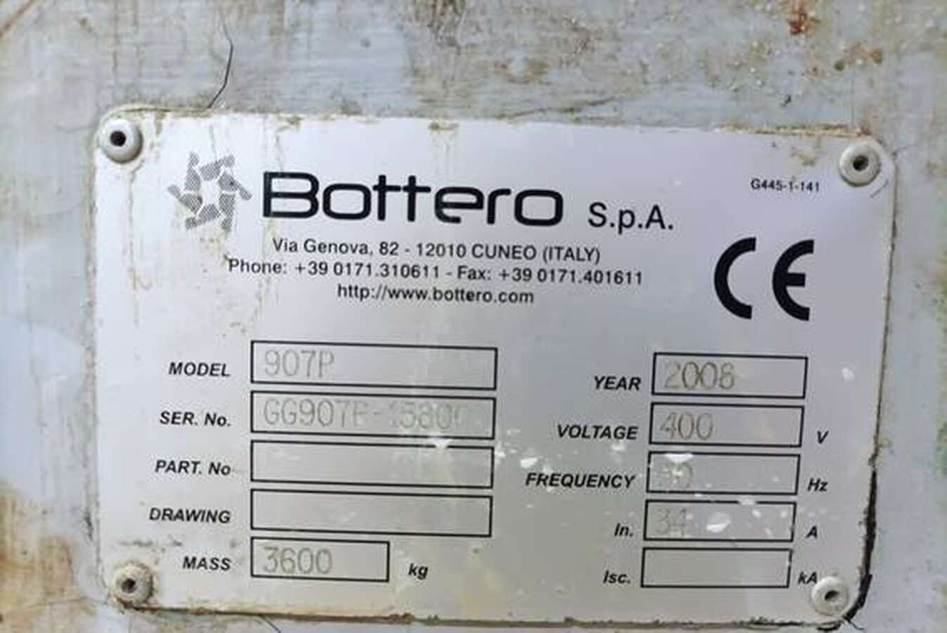 Фацетный станок Bottero 907P